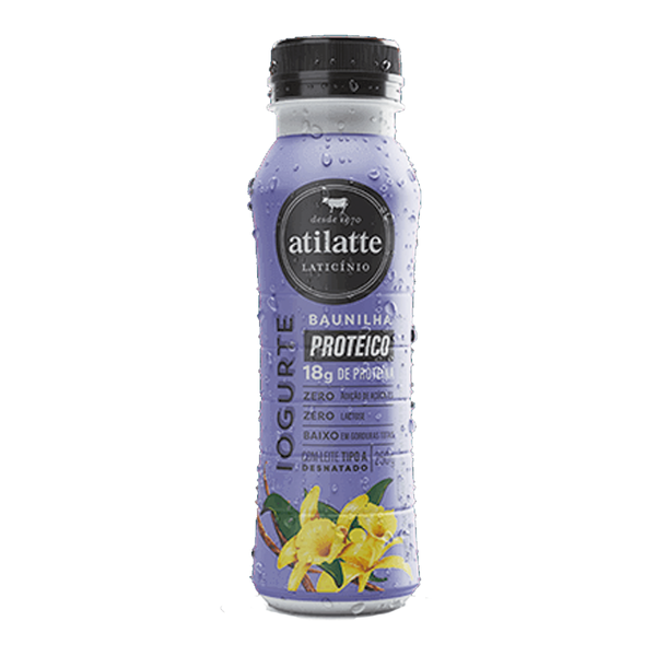 IOGURTE ATILATTE DESNATADO PROTEICO BAUNILHA 250G