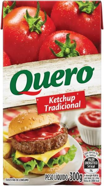 KETCHUP TRADICIONAL QUERO 300G