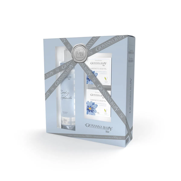 KIT GB BODY SPLASH + 2 SAB 90G BLUE