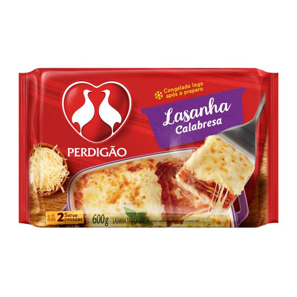 LASANHA PERDIGAO TIPO CALAB 600G
