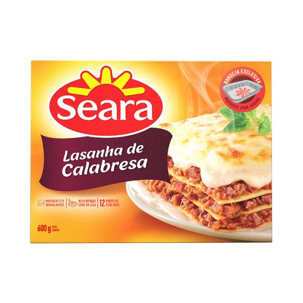 LASANHA SEARA CALABRESA 600G