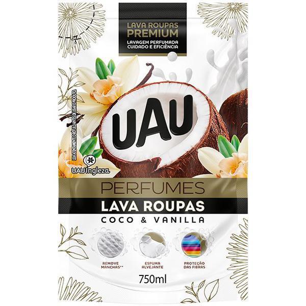 LAVA ROUPAS UAU COCO E VANIL 750ML