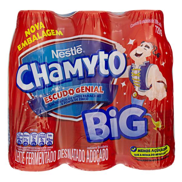LEITE FERM CHAMYTO BIG PACK 6 120G