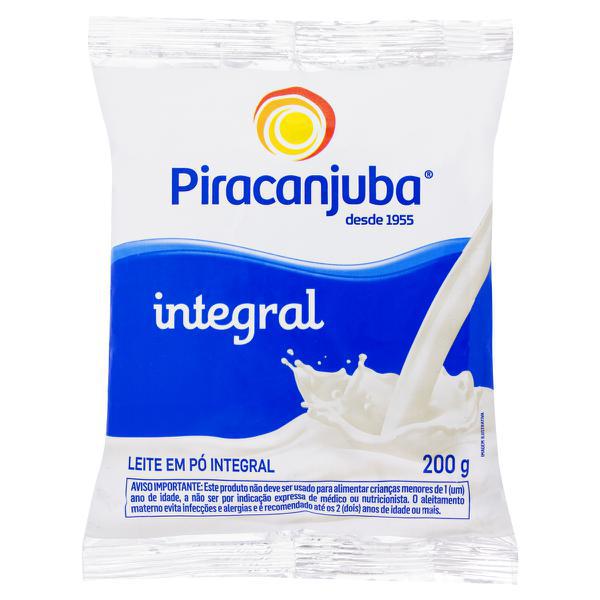 LEITE PO PIRACANJUBA INTEGRAL 200G