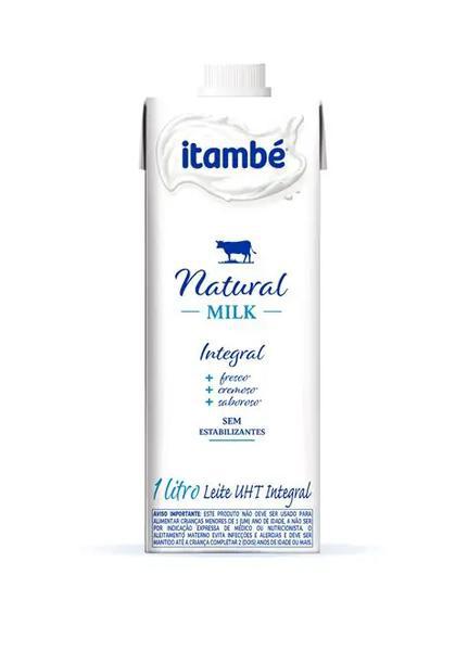LEITE UHT ITAMBE NATURAL MILK 1L