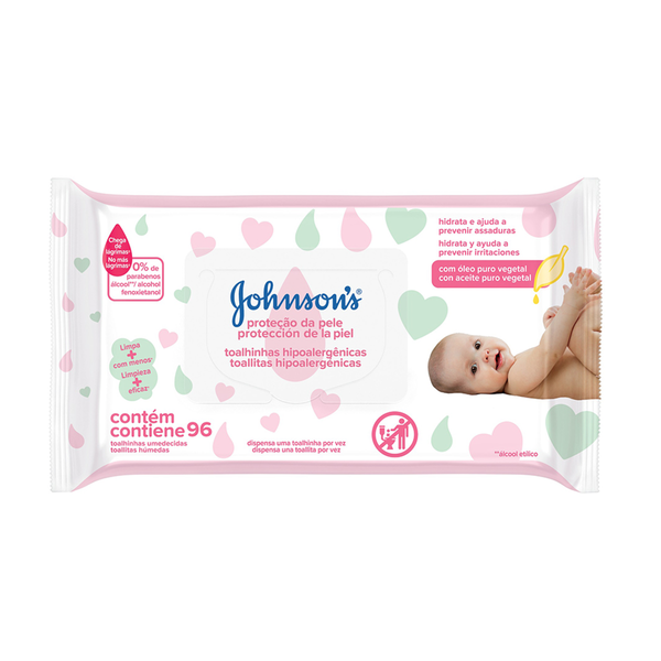 LENCO UMED JOHNSON BABY PROT DA PELE