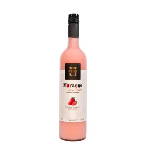 LICOR FINO WEBER HAUS MORANGO DO AMOR 750ML