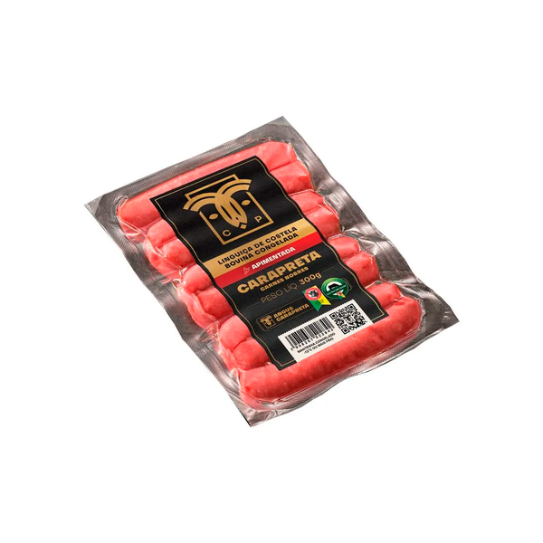 LING.DE CORDEIRO APIMENTADA CONG CARAPRETA 300G