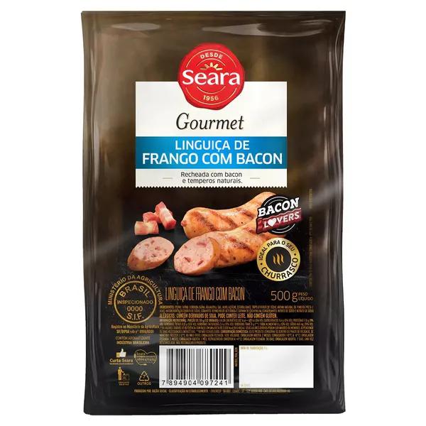 LING FRANGO C/ BACON SEARA GOURMET 500G