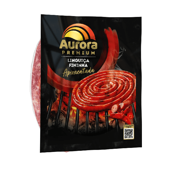 LINGUICA SUINA AURORA FININHA 600G