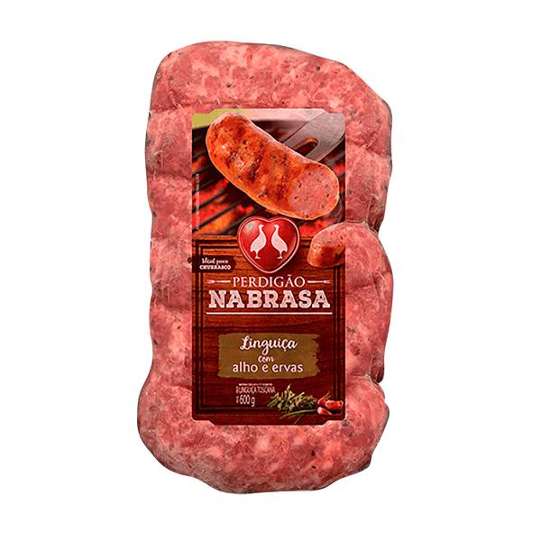 LINGUICA TOSCANA PERDIGAO ALHO ERVAS NABRASA 600G