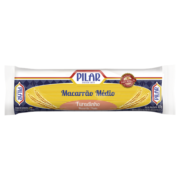 MAC FURADINHO PILAR MEDIO 400G