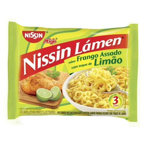 MAC INSTA FRANGO ASSADO TOQUE DE LIMAO  NISSIN 85G