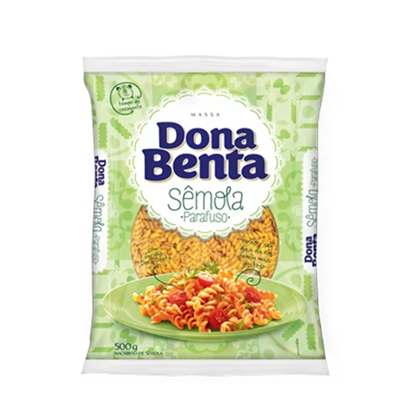 MACARRÃO DONA BENTA PARAFUSO SEMOLA 500G