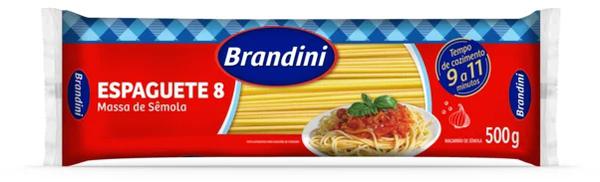 MACARRAO BRANDINI ESPAGUETE SEMOLA 500G