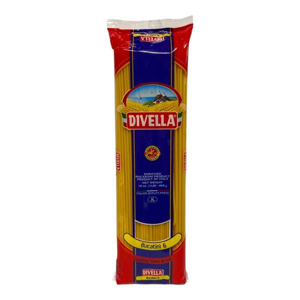 MACARRAO DIVELLA BUCATINI N 06 500G