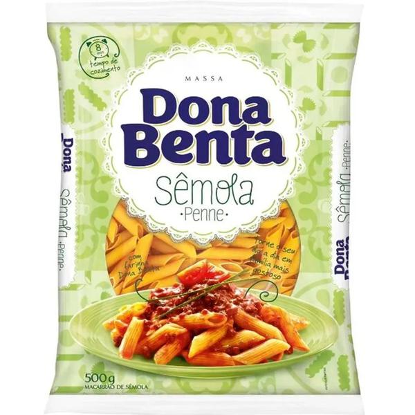MACARRAO DONA BENTA PENNE SEMOLA 500G