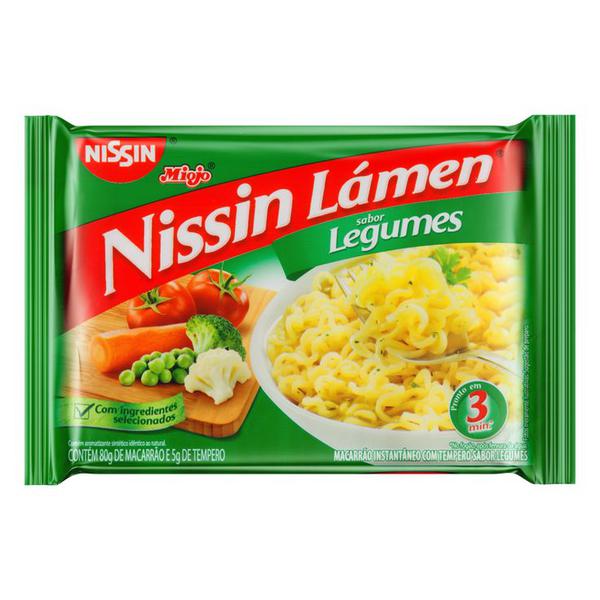 MACARRAO INSTA LEGUMES NISSIN 85G
