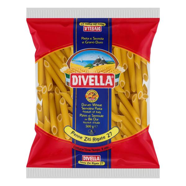 MACARRAO IT DIVELLA 027 PENNE ZITI RIG 500G