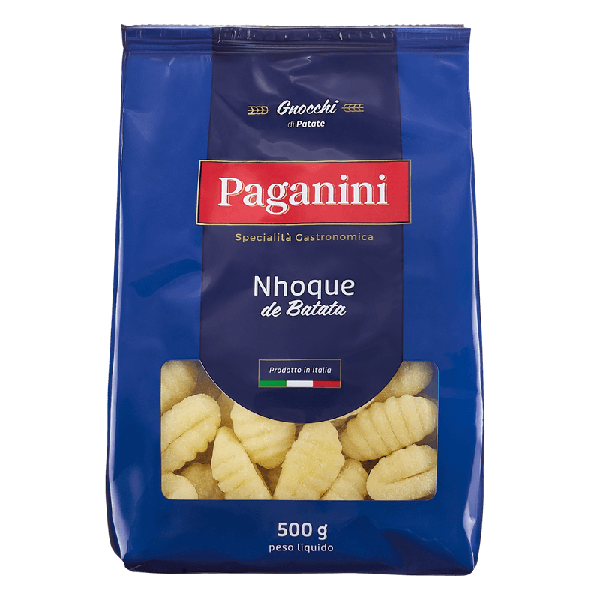 MACARRAO PAGANINI NHOQUE DE BATATA 500G