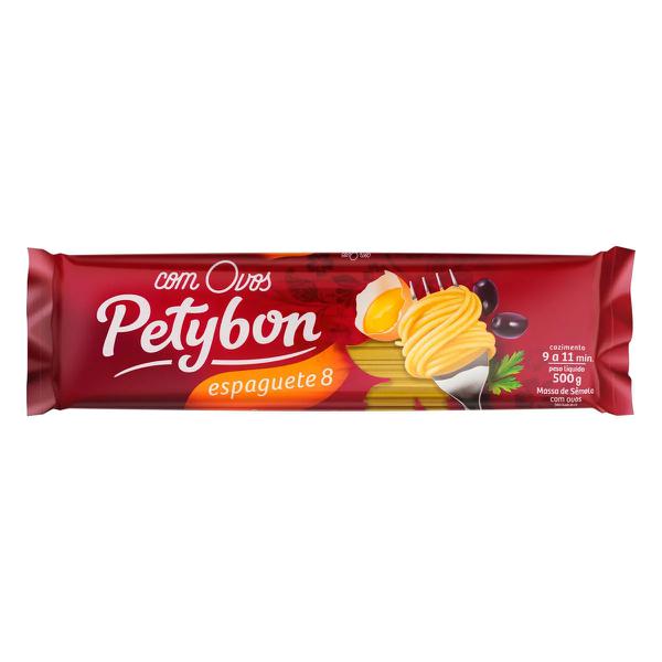 MACARRAO PETYBON ESPAGUETE OVOS 500G