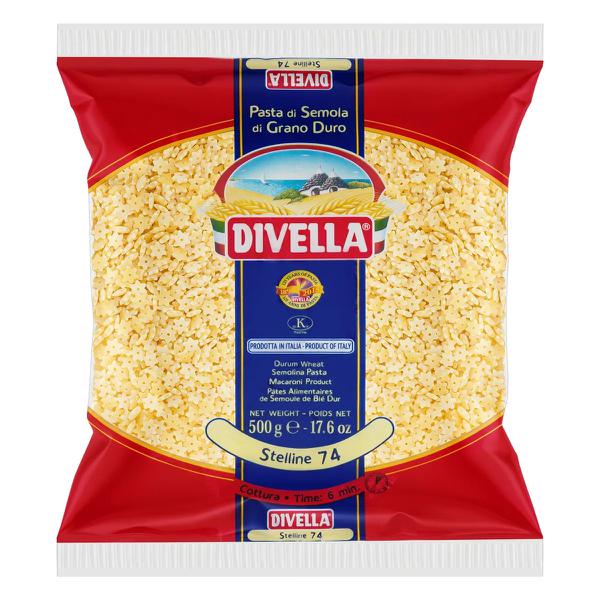 MACARRAO STELLINE DIVELLA P SOPA N 74 500G