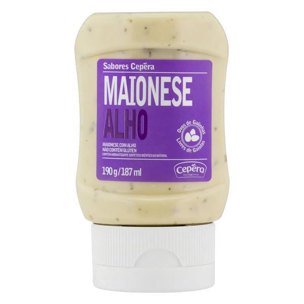 MAIONESE CEPERA ALHO FR 190G