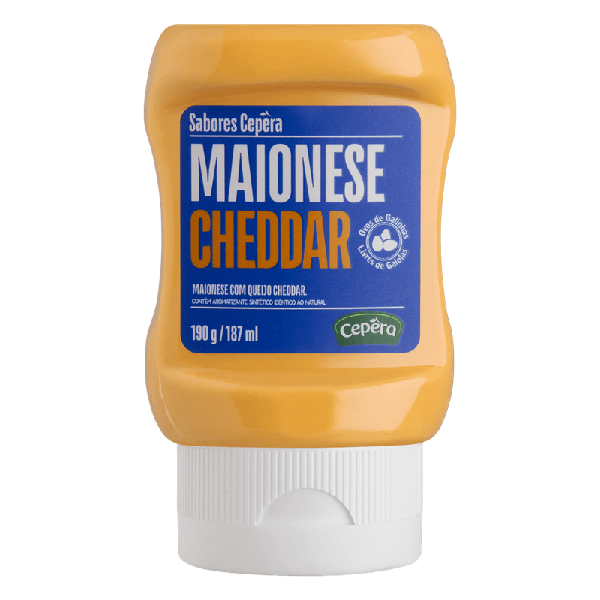 MAIONESE CEPERA CHEDDAR FR 190G