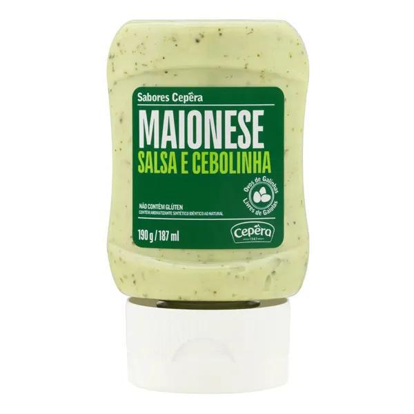 MAIONESE CEPERA SALSA E CEBOLINHA FR 190G