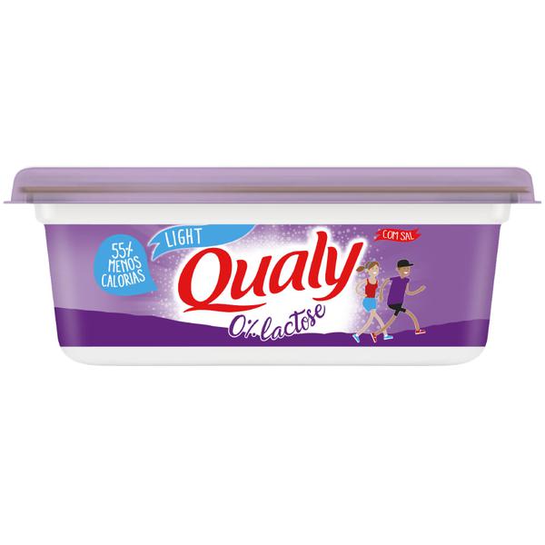 MARGARINA QUALY C SAL ZERO LACT CREM 250G