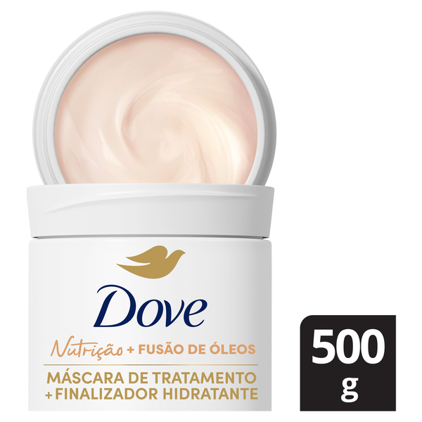 MASC CAP DOVE 2EM1 NUTRICAO 500G