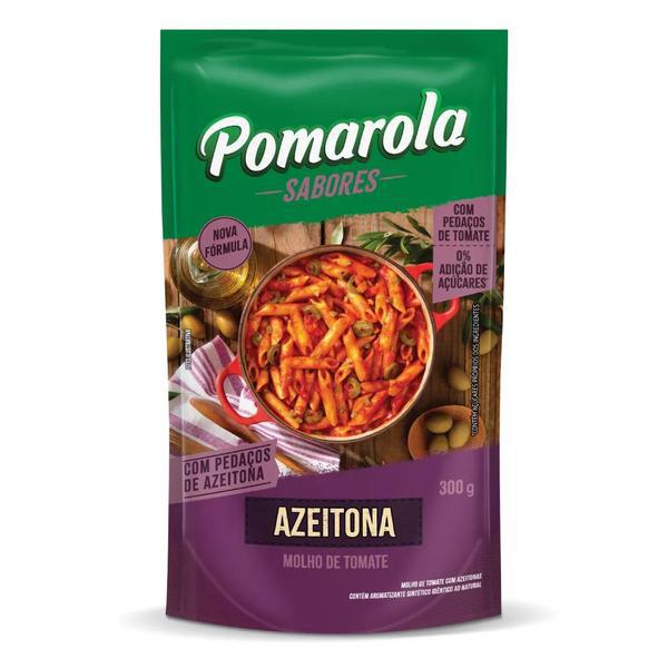 MOLHO DE TOMATE POMAROLA AZEITONA 300G
