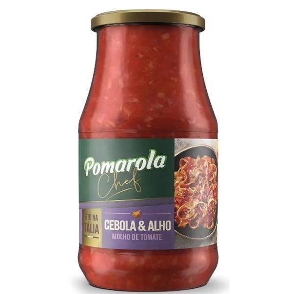 MOLHO DE TOMATE POMAROLA CHEF CB/AL 420G
