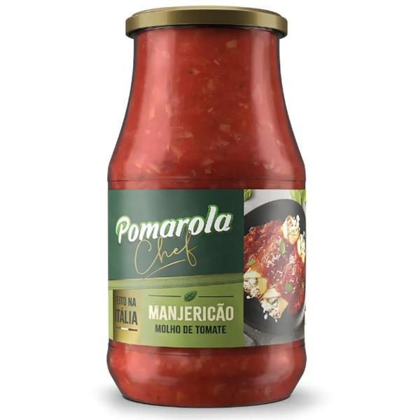 MOLHO DE TOMATE POMAROLA CHEF MANJ 420G