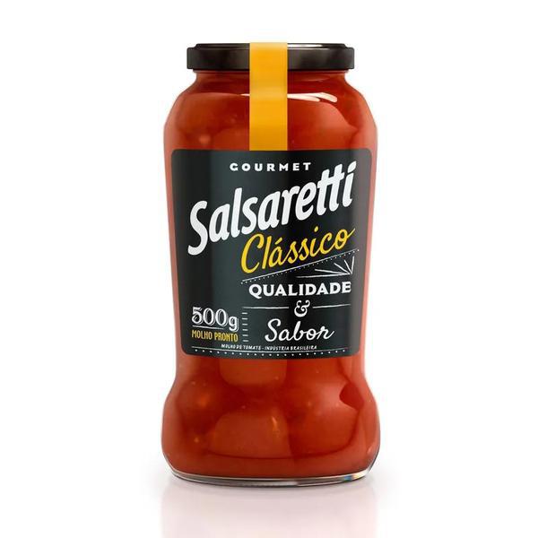 MOLHO DE TOMATE SALSARETTI CLASSICO VD 500G