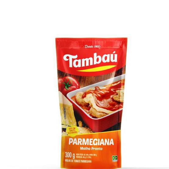MOLHO DE TOMATE TAMBAU PARMEGIANA SC 300G