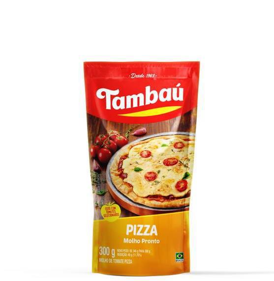 MOLHO DE TOMATE TAMBAU PIZZA SC 300G