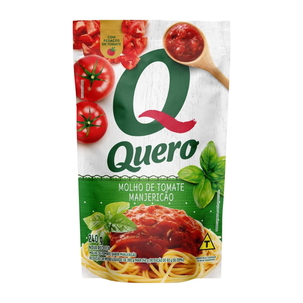 MOLHO MANJERICAO SC QUERO 240G