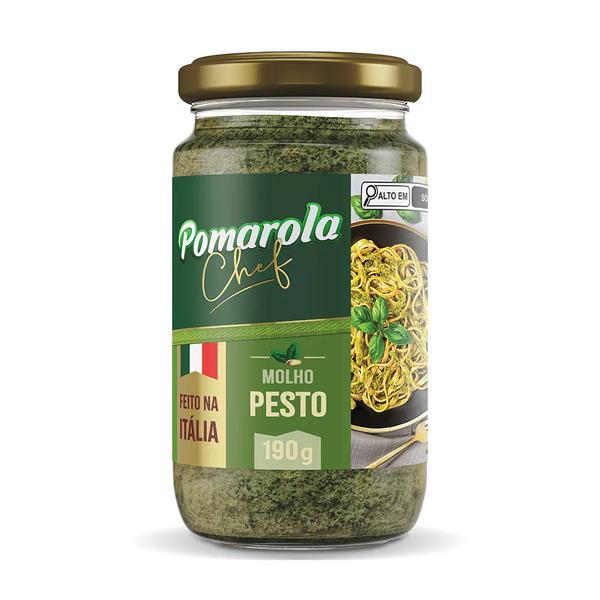 MOLHO PESTO POMAROLA CHEF 190G