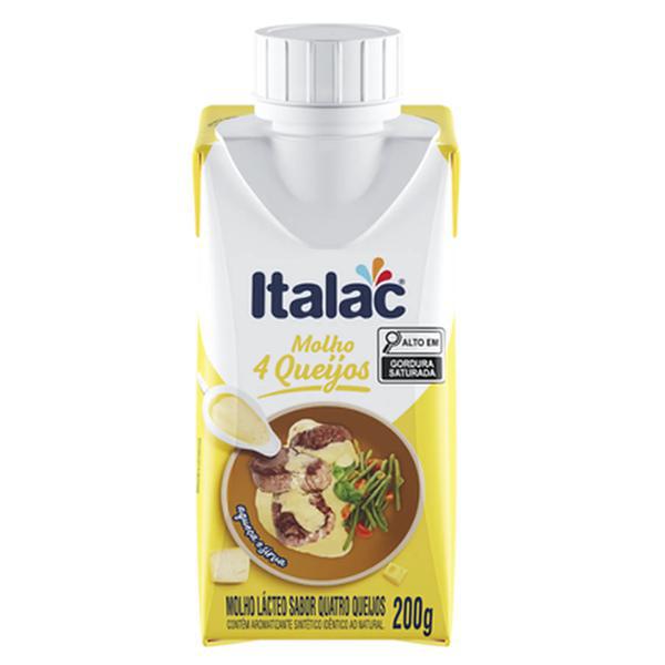 MOLHO PRONTO ITALAC 4 QUEIJOS TP 200G