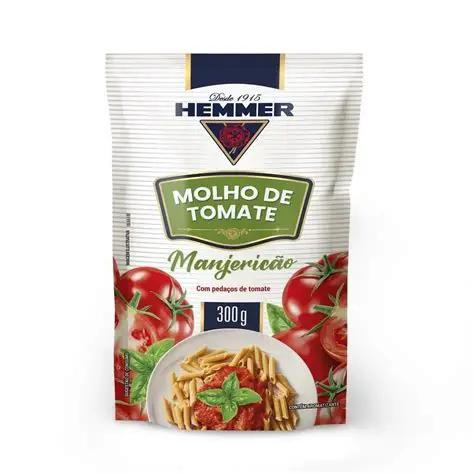 MOLHO TOMATE MANJERICAO HEMMER 300G
