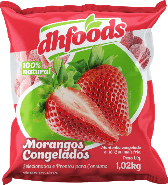 MORANGO DHFOODS CONGELADO 1,02KG