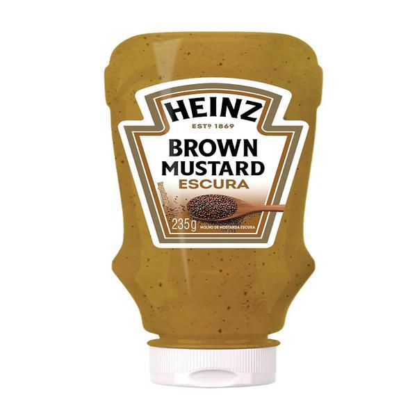 MOSTARDA ESCURA HEINZ 235G