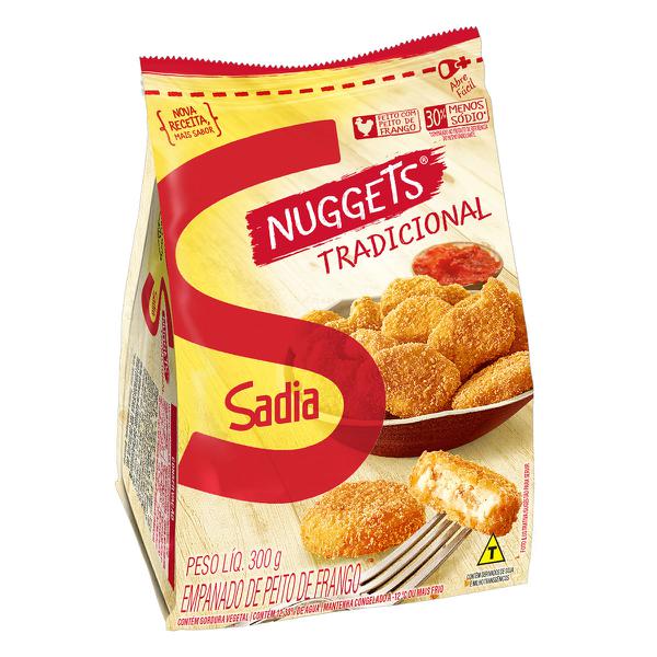 NUGGETS SADIA FGO TRADICIONAL 300G