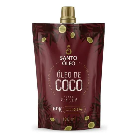OLEO DE COCO EXTRA VIRGEM SANTO LEO 100ML