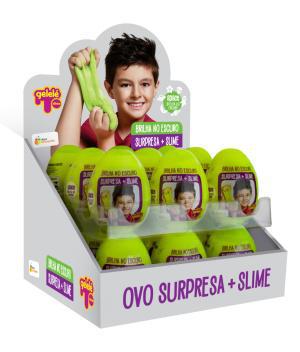 OVO SURPRESA BRILHA NO ESCURO GELELE