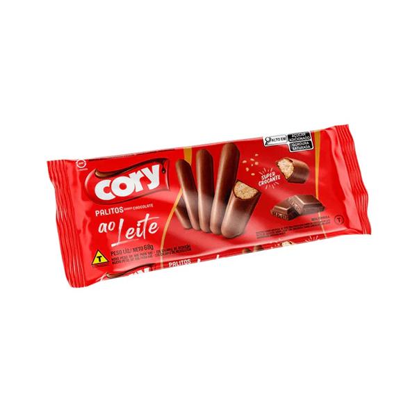 PALITO CORY CHOC AO LEITE 68G