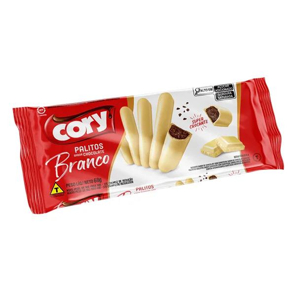 PALITO CORY CHOC BCO 68G