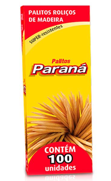 PALITOS DE DENTES PARANA BAMBU C 100UN