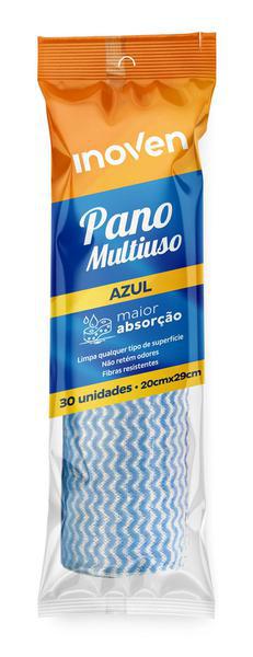 PANO MULTIUSO INOVEN AZUL ROLO 20X29CM